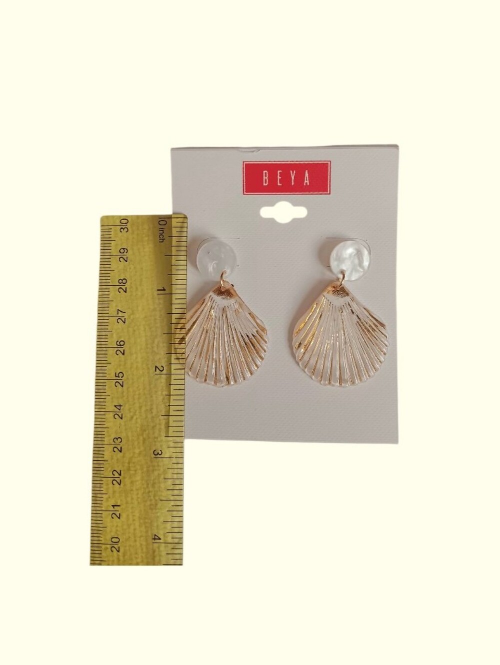 Shell Drop Earrings - Picture 5 of 9